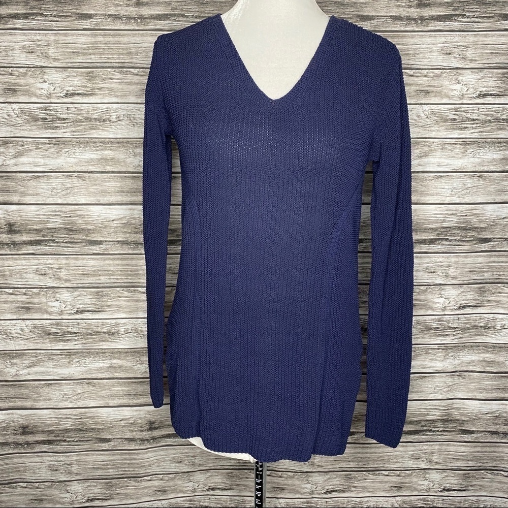 Athleta Highline V-neck Tunic Sweater. Size XS